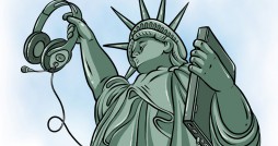 Cartoon: New Liberty