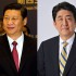 Xi Jinping and Sinzo Abe