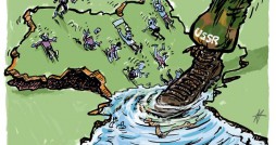 Cartoon- With Emphasis on Crimea