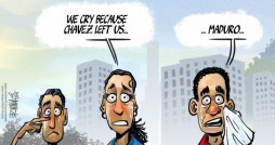 Cartoon: March 5 in Venezuela...