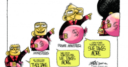 Cartoon: Corruption Ring in Malaysia