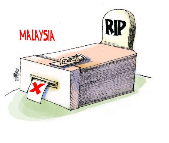 Cartoon-Election-in-Malaysia